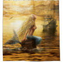 Search for mermaid shower curtains Woman