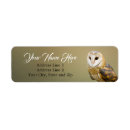 Search for owl return address labels Bird