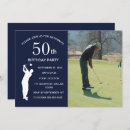 Search for golf 50th birthday invitations Party