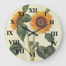 Search for sunflower clocks Decorative