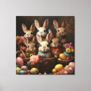 Search for vintage easter bunny canvas prints Cartoon