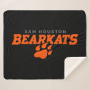 Search for sam houston state university blankets College sports logo