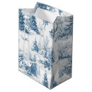 Search for blue and white gift bags Toile de jouy