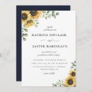Search for rustic sunflower wedding invitations Greenery