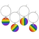 Search for funny wine charms Colorful