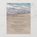 Search for beach wedding enclosure cards nautical