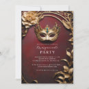 Search for masquerade prom invitations Venetian mask