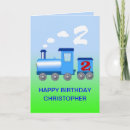 Search for train birthday cards 2nd