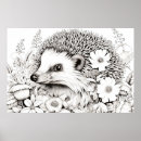 Search for hedgehog posters Adorable