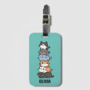 Search for cats luggage tags Cute
