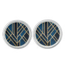 Search for art deco cufflinks Gold