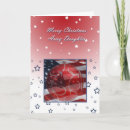 Search for american flag christmas cards Stars