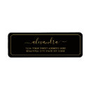 Search for future mr and mrs return address labels Script calligraphy typography