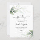 Search for simple bridal shower invitations Greenery