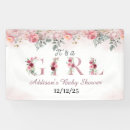 Search for its a girl banners Botanical