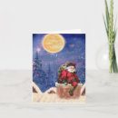 Search for santa claus chimney christmas cards Rooftop
