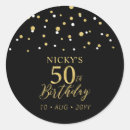Search for 50th birthday stickers Modern
