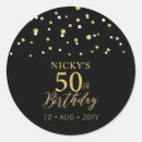 Search for 50th birthday stickers Modern