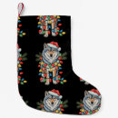 Search for wolf christmas stockings Xmas