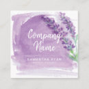 Search for distributor business cards Lavender