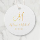 Search for 50th anniversary wedding favor tags For her