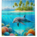Search for tropical shower curtains Coastal