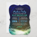 Search for neon bar bat mitzvah invitations Glow in the dark