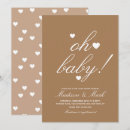 Search for earthy baby shower invitations Cute