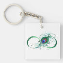 Search for peacock keychains Colorful