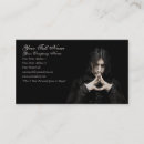 Search for goth business cards Witchcraft
