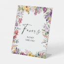 Search for favors please take one signs Elegant