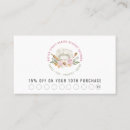 Search for bakery discount cards Watercolor