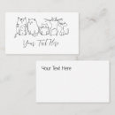 Search for cat business cards Funny
