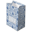 Search for blue and white gift bags Vintage