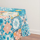 Search for orange floral tablecloths Blue