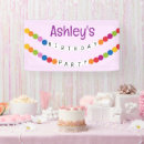 Search for kids birthday banners Girls birthday party