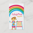 Search for home daycare business cards Teacher