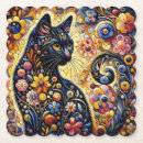 Search for cat coasters Whimsical
