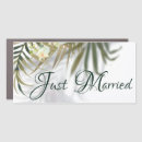 Search for floral bumper stickers Just married