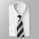 Search for blue and gold striped ties Diagonal stripes