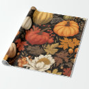 Search for pumpkin wrapping paper Harvest