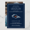 Search for san antonio invitations College grad emblem