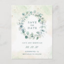 Search for eucalyptus wedding save the dates Botanical