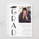 Search for cap graduation invitations Typography