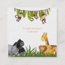 Search for giraffe business cards Lion