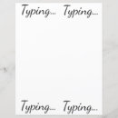 Search for typewriter stationery paper Typing