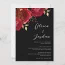 Search for red rose wedding invitations Floral