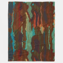Search for blue and rust blankets Turquoise