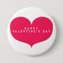 Search for happy valentines day buttons Typography