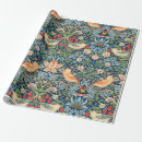 Search for strawberry thief wrapping paper Pattern